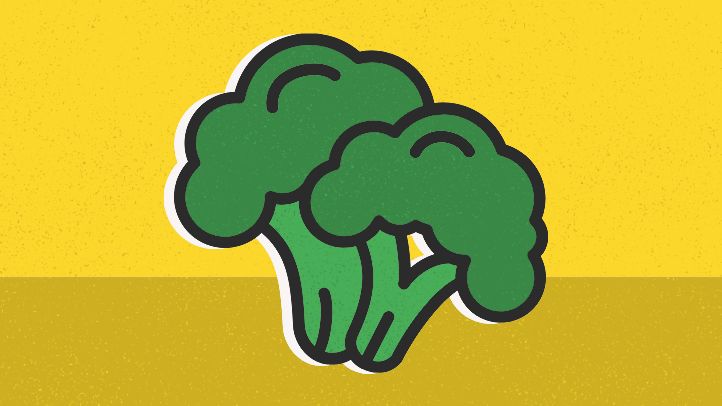 illustration broccoli