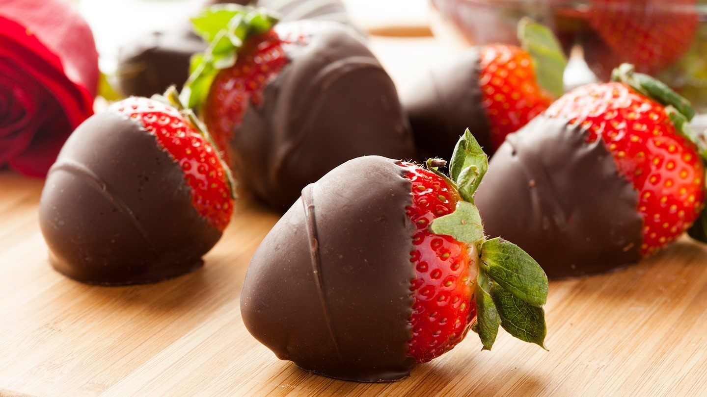 chocolate covered strawberries